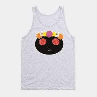 Mothman Flower Crown Tank Top